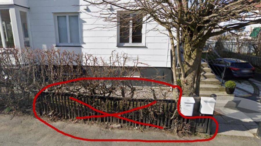 Trästaket rutnade bort och flög iväg :(