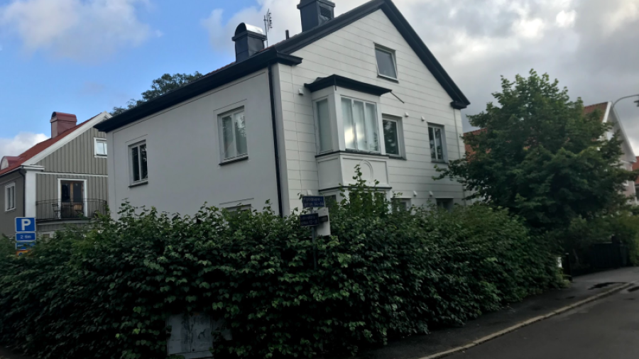 Hörnet mot Laboratoriegatan